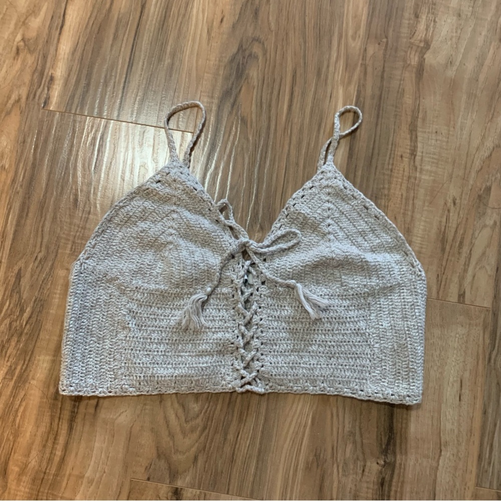 AMERICAN EAGLE Crop Knit Bralette